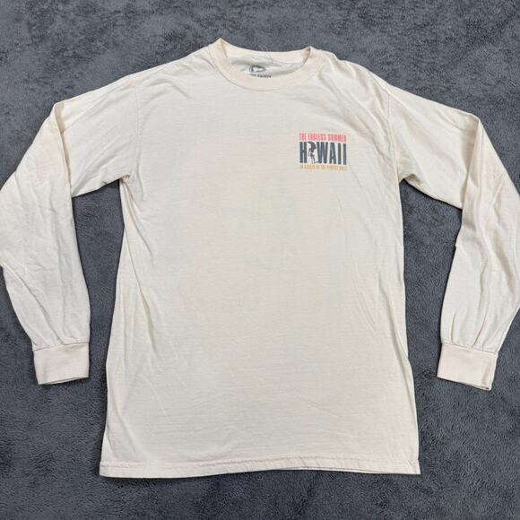 Endless Summer Bruce Brown Surf Tee Shirt Mens S Long Sleeve Malibu Shirts Retro - Picture 2 of 6